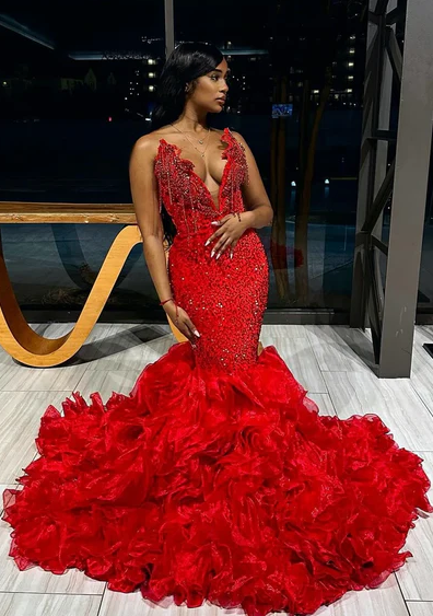 Scarlet Inferno Gown